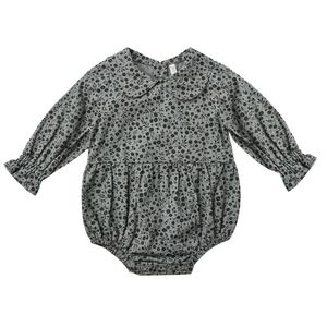 Rylee + Cru | Cora Romper Indigo Meadow
